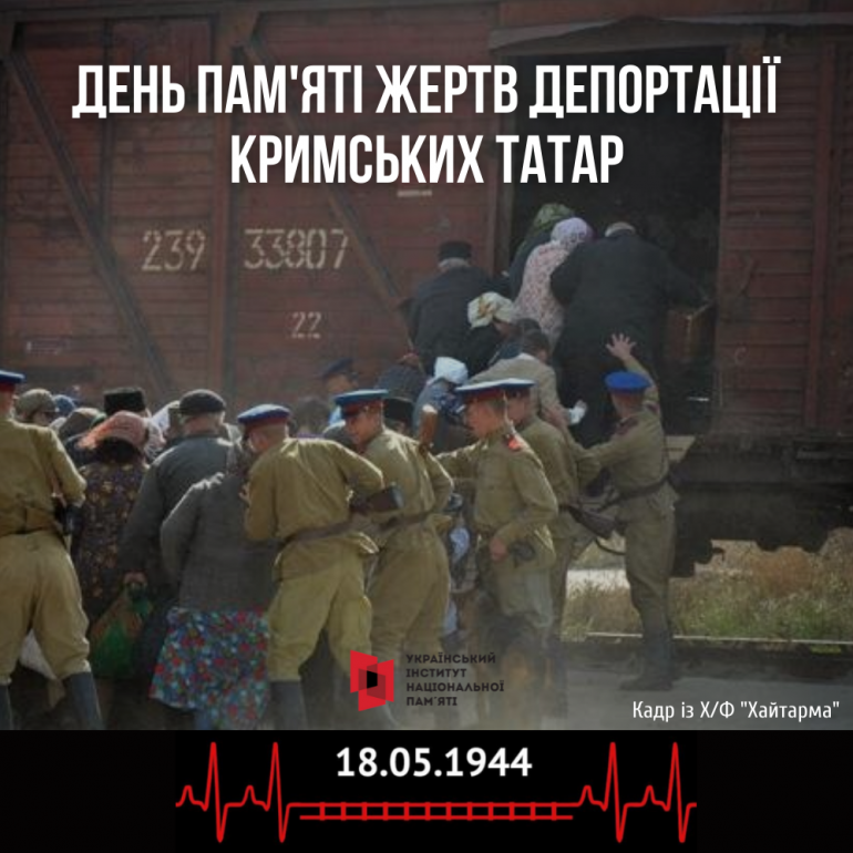  81 роковини депортації кримськотатарського народу з території Кримського півострова